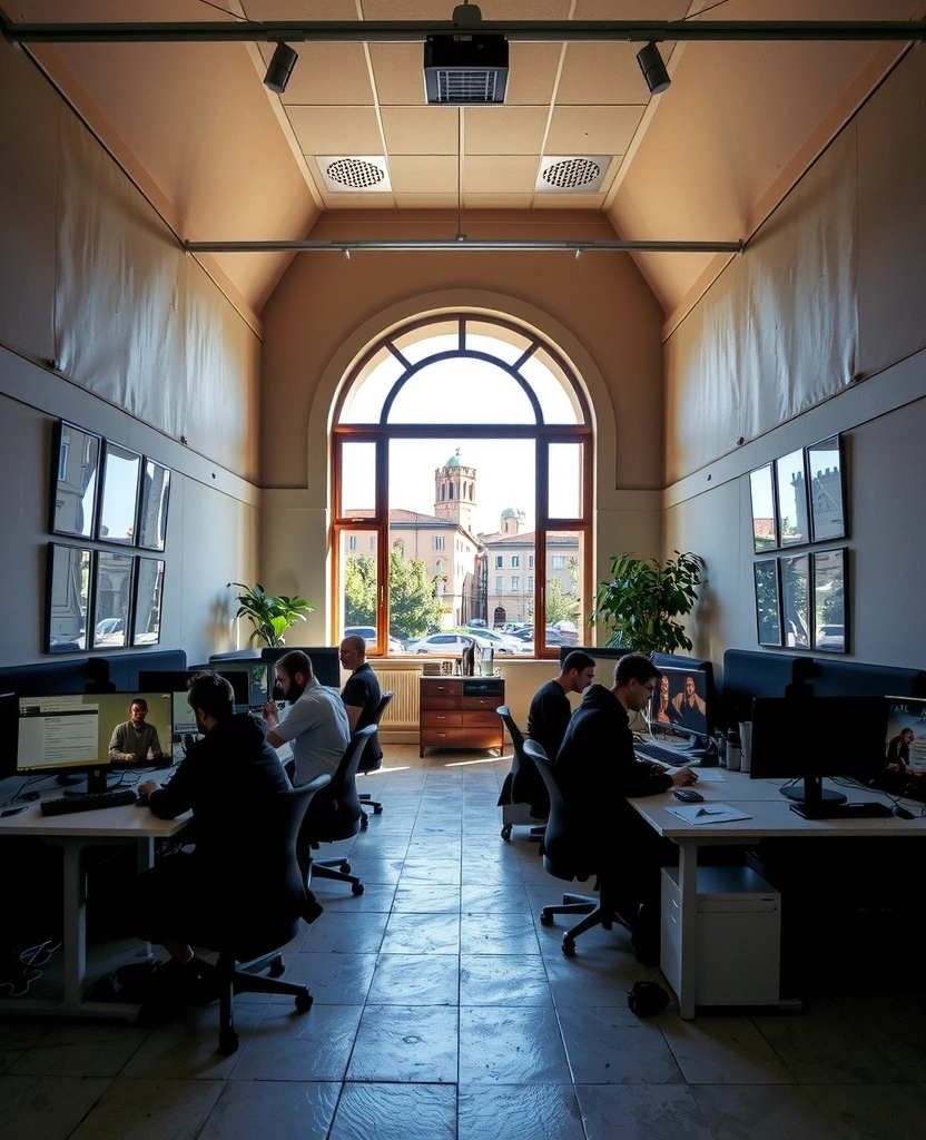 Collaborative workspace at Field Corner Way